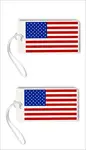 American Flag Luggage Tags