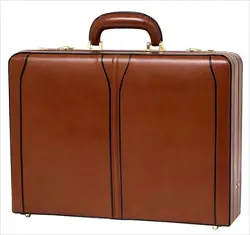 mcklein leather mens briefcase