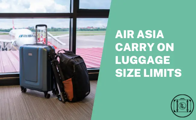 Air Asia carry on size limits